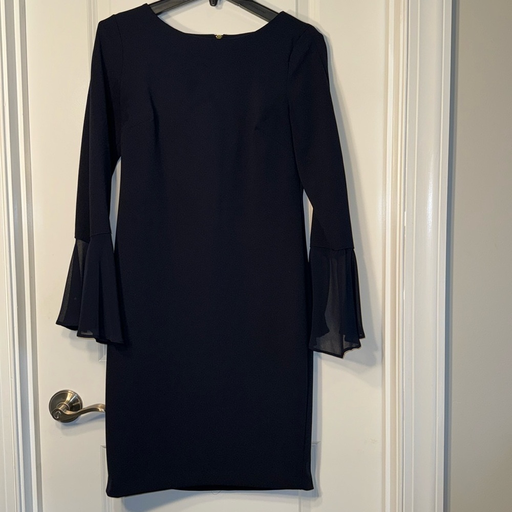 CALVIN KLEIN DRESS! Color Navy. Size 8.